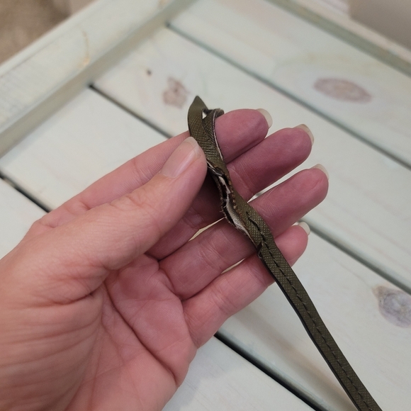 Michael Kors Savannah Saffiano Leather Olive Green Large Satchel Bag - Picture 7 of 13